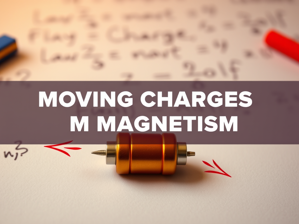 Moving Charges & Magnetism Class 12 Physics Handwritten Notes PDF