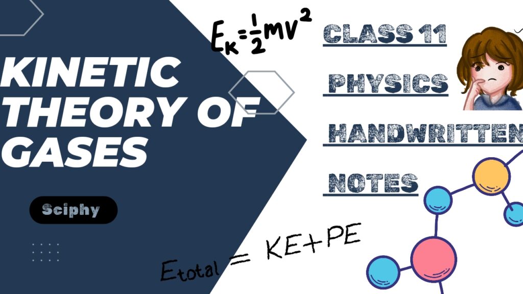 Kinetic Theory of gases Handwritten Notes