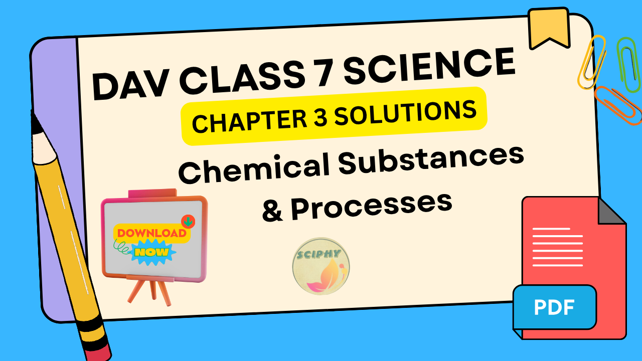 dav board class 7  Science solutions